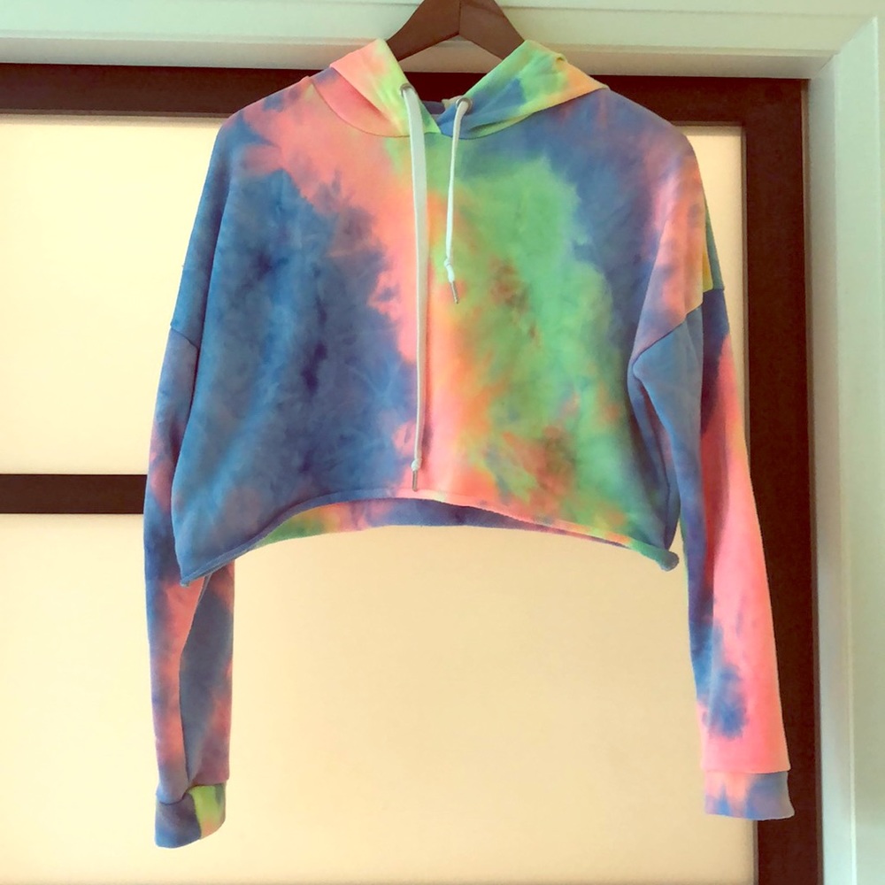 Cropped hoodie